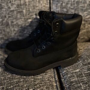 Black Size 6 1/2 men’s Timberland boots
